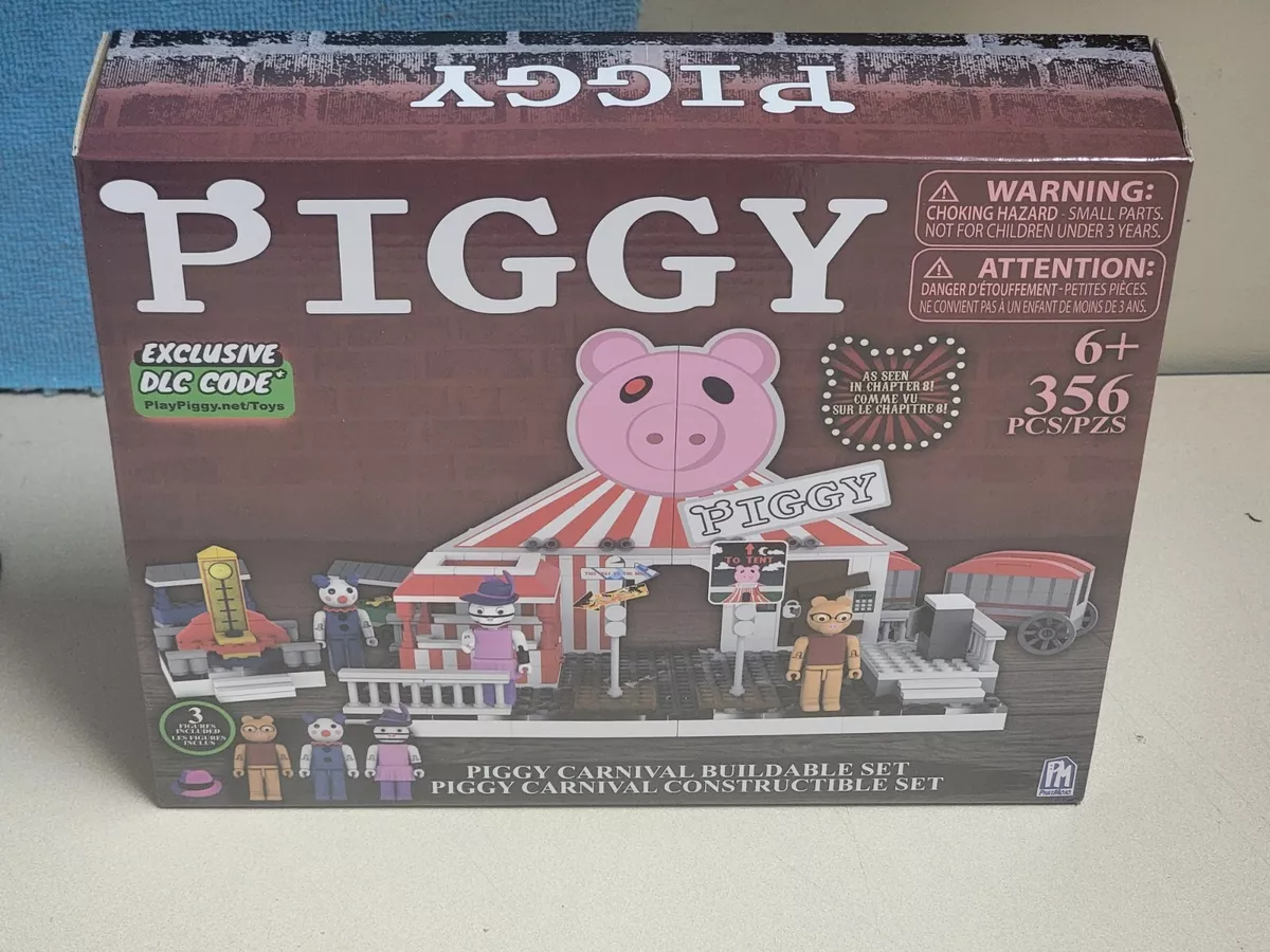 NEW Roblox Piggy Carnival Buildable Building Set w/ Figures & DLC Code 356  Pcs