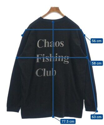 Chaos Fishing Club T-shirts/Cut & Sewns Black XL Chaos Fishing Club T-shirts/Cut & Sewns Black XL