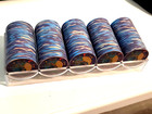 Lot 100 EL TROPICAL  $25 Casino PURPLE Chip CONDADO SAN JUAN Puerto Rico Seconds — photo 4