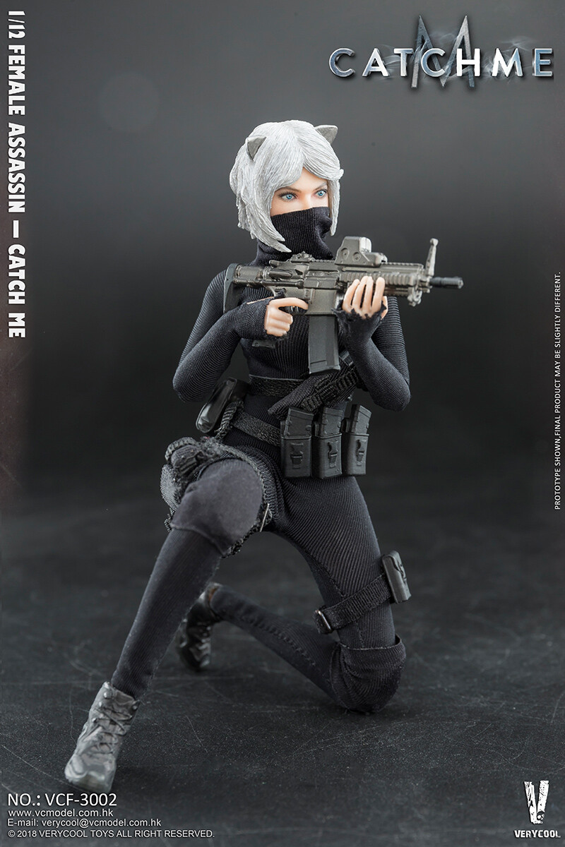 VeryCool 1/6 VCF-2033A　フィメールアサシン キャッチミー VERYCOOL VCF-3002 Palm Treasure Series Female Assassin Catch