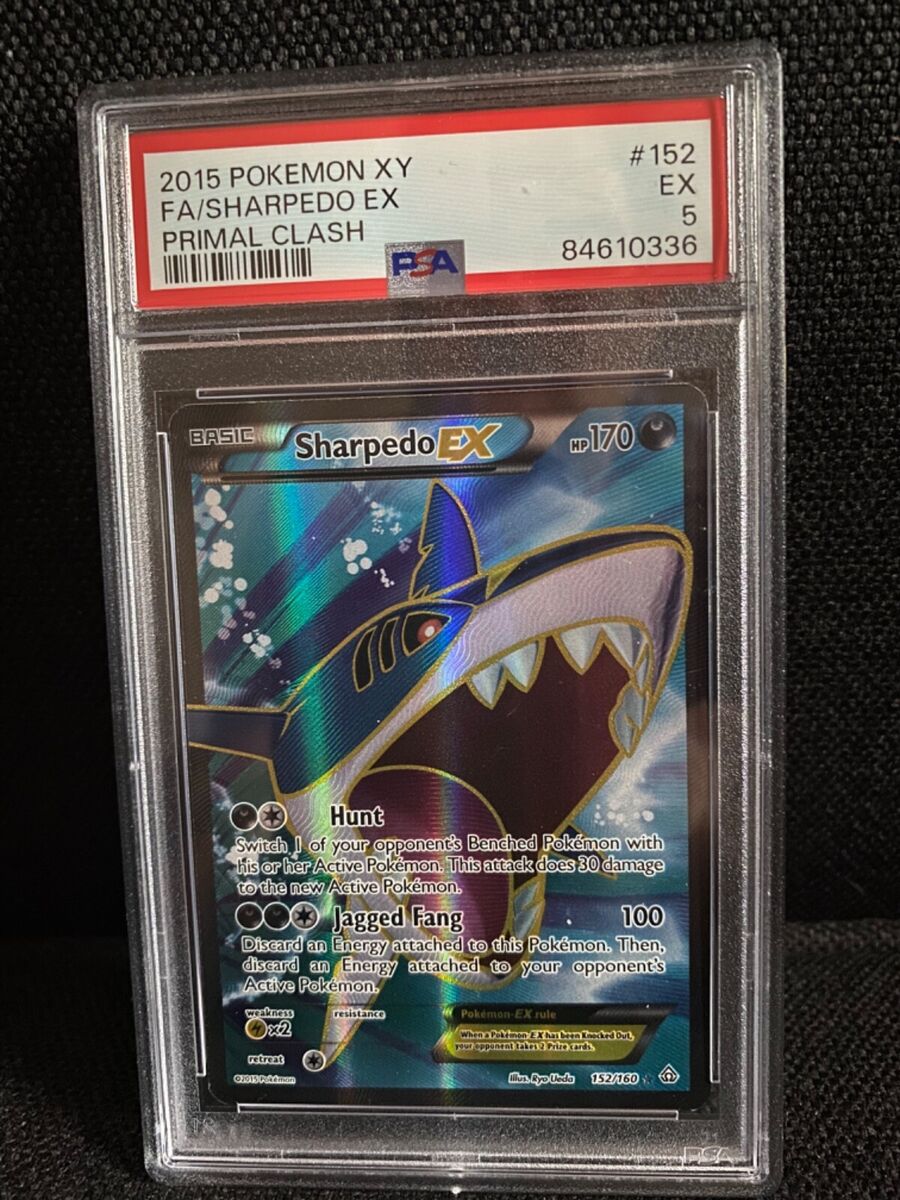 Sharpedo EX (152 Full Art) 152/160 XY-Primal Clash Holo for Sharpedo EX (152 Full Art) 152/160 XY-Primal Clash Holo for