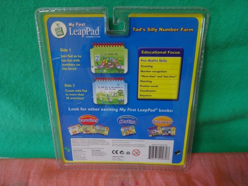 MY FIRST LEAP PAD LEARNING SYSTEM - TAD'S SILLY NUMBER FARM. - Picture 3 of 3