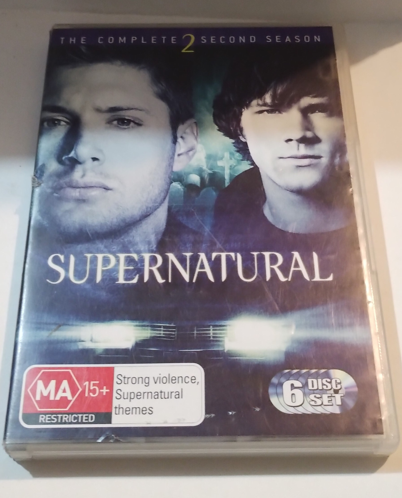 Supernatural Season 2 DVD Region 4 (Damaged Case) EXC *FREE SHIPPING