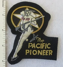 THE PACIFIC PIONEER US AIR FORCE Bullion PATCH Custom Made for VETERANS