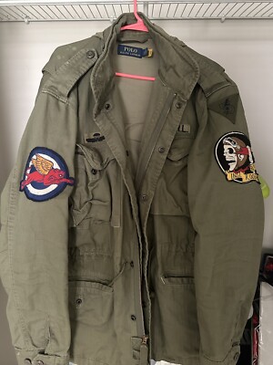 Polo Ralph Lauren Iconic Field Jacket RARE Airbourne Edition LARGE