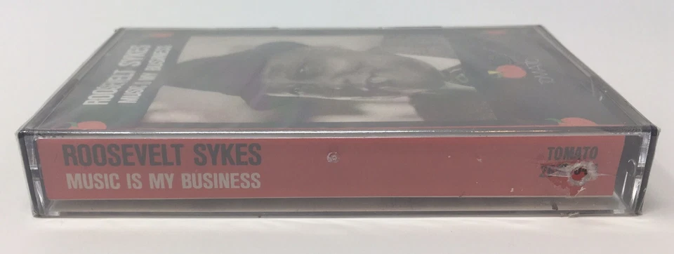 ROOSEVELT SYKES “Music Is My Business” SEALED Cassette Tape Blues Tomato 80s - Image 3 of 3
