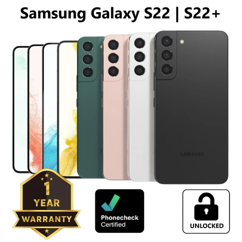 Samsung Galaxy S22 | S22+ 5G 128GB | 256GB (Unlocked) Smartphone - Excellent
