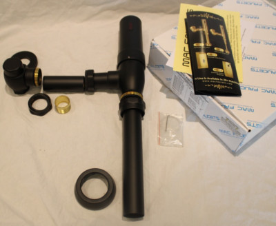 MAC FAUCETS ATV-2-MB - Exposed Sensor Closet Flush Valve 1-1/2'' - Matte Black
