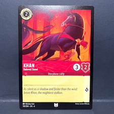 2024 DISNEY LORCANA URSULA'S RETURN KHAN 110/204 UNCOMMON