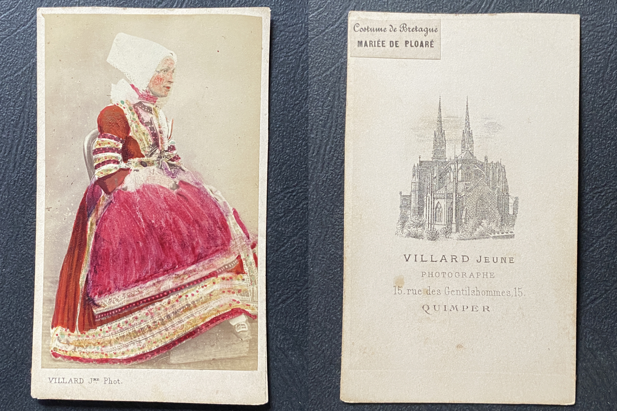 Mariage Quimper Robe Traditionnelle Bretonne Villard, Quimper