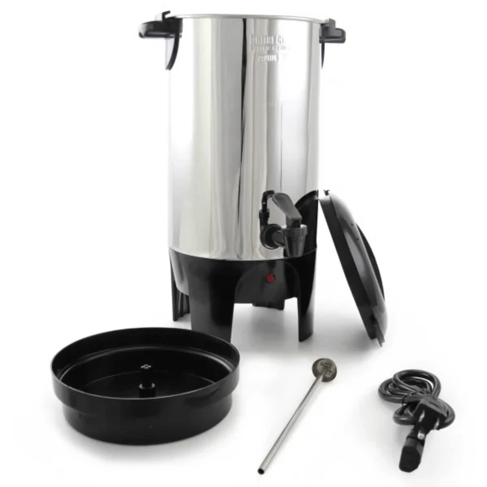 Better Chef 10 to 50 Cup Stainless Steel Urn Coffeemaker with Brew-Basket - Image 3 of 4