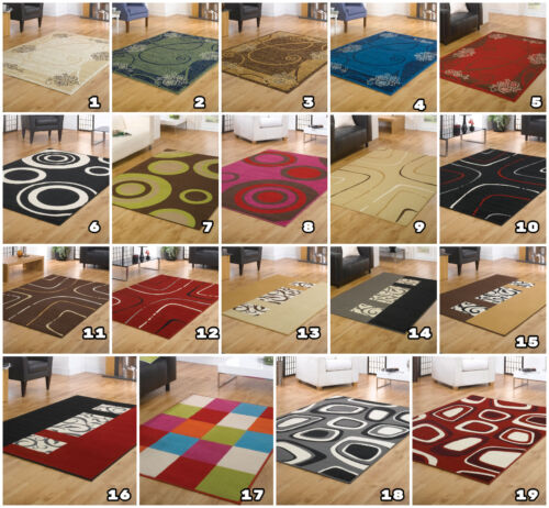 MASSIVE CLEARANCE STOCK OF FESTIVAL FLAIR RUGS SMALL LARGE RUNNER BUDGET RUGS - Afbeelding 1 van 20