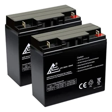 2 Pack: 12V 18AH Battery Replacement for PowerStar UB12220 40696