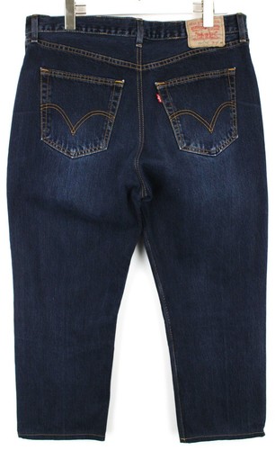 Levi's 751 02 Jeans Para Hombre W40 L27 Regular Straight Fit Con Cierre Azul - Imagen 2 de 10