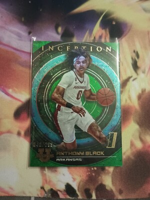 2023 ANTHONY BLACK BOWMAN U INCEPTION #36 GREEN SP #D/299 ROOKIE RC ...