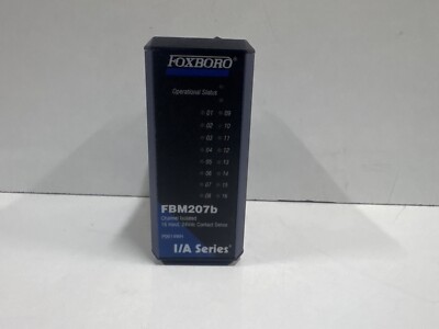Foxboro FBM207b Isolierter Kanal 16 Eingänge, 24VDC Kontakt-Erkennung P0914WH