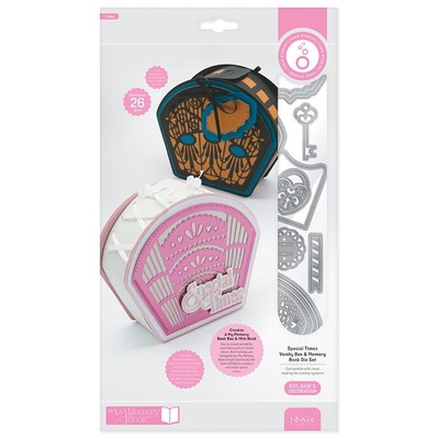 Tonic Studios Vanity Box & Memory Book Die Set-Special Times