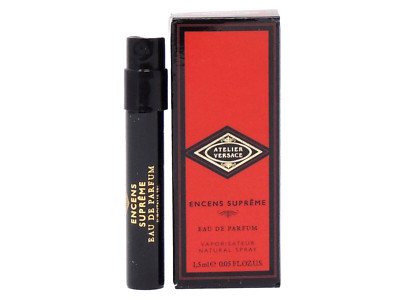 ATELIER VERSACE ENCENS SUPREME 1.5ml .05oz x 1 COLOGNE PERFUME SPRAY SAMPLE