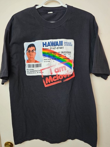 "I Am McLovin" T-Shirt – Superbad Movie Collectible (XL)