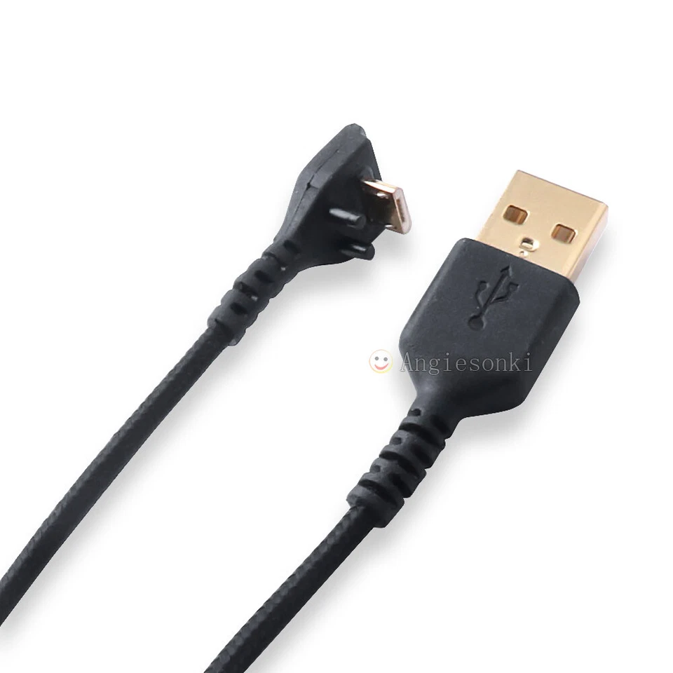 for SteelSeries RIVAL 700 710 Gaming Mouse PVC Rubber Woven USB Charging Cable  - Image 4 of 4