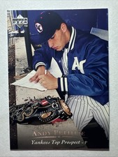 1994 UPPER DECK #176 ANDY PETTITTE YANKEES TOP PROSPECT COLUMBUS CLIPPERS