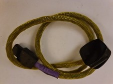 Russ Andrews Kimber Kable YellO Power Kimber Cable  UK IEC mains lead, 1m