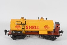 Q14G58- Märklin Modelleisenbahn Güter Waggon Shell Kessel Spur 0 Metall