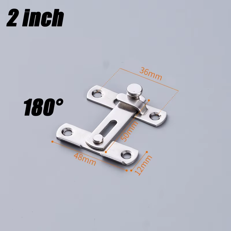 Sliding Barn Door Latch Right Angle Bolt Lock Closet Window Safety UK Kit