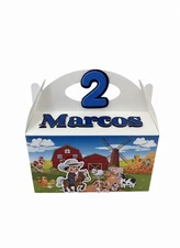 Personalized Gift Bags - Set of 12 | Handmade Children's Party Favors