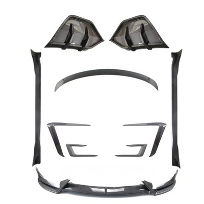 Full Body Kit for Tesla Model Y Juniper（25~26）：Rear Diffuser+Skirts+Front Lip...