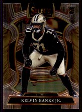 2025 Panini Select #42 Kelvin Banks Jr. New Orleans Saints
