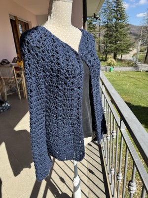 damen strickjacke handmade typ chanel