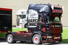 LKW Foto Scania R620 Zugmaschine Deutschland schwarz SCHUBERT Tegernsee S #k5cg