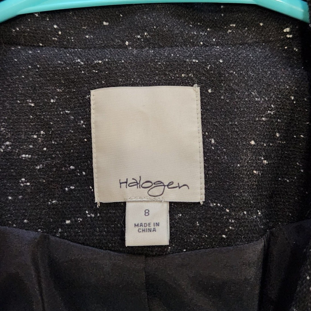 Halogen Two Button Blazer Single Breasted Wool Si… - image 7