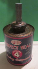 1920s 30s Hot Rod Perfect Seal Oil Tin Can Oil Aviation Sealing Compound Ford