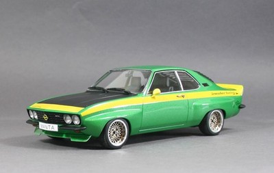 Opel Manta A Irmscher grün 1974 BBS E50 Alufelgen 15 Zoll Umbau 1/18