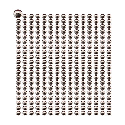 300Pcs Fish Skull Living Eyes Realistic 3D Holographic Fly Tying & Lure Bait DIY - Picture 2 of 88