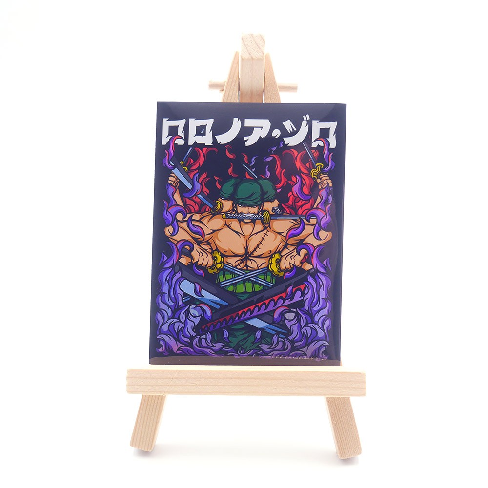 HOLO SLEEVES One Piece Zorro Zoro - 60 Hüllen OP TCG Kartenhüllen