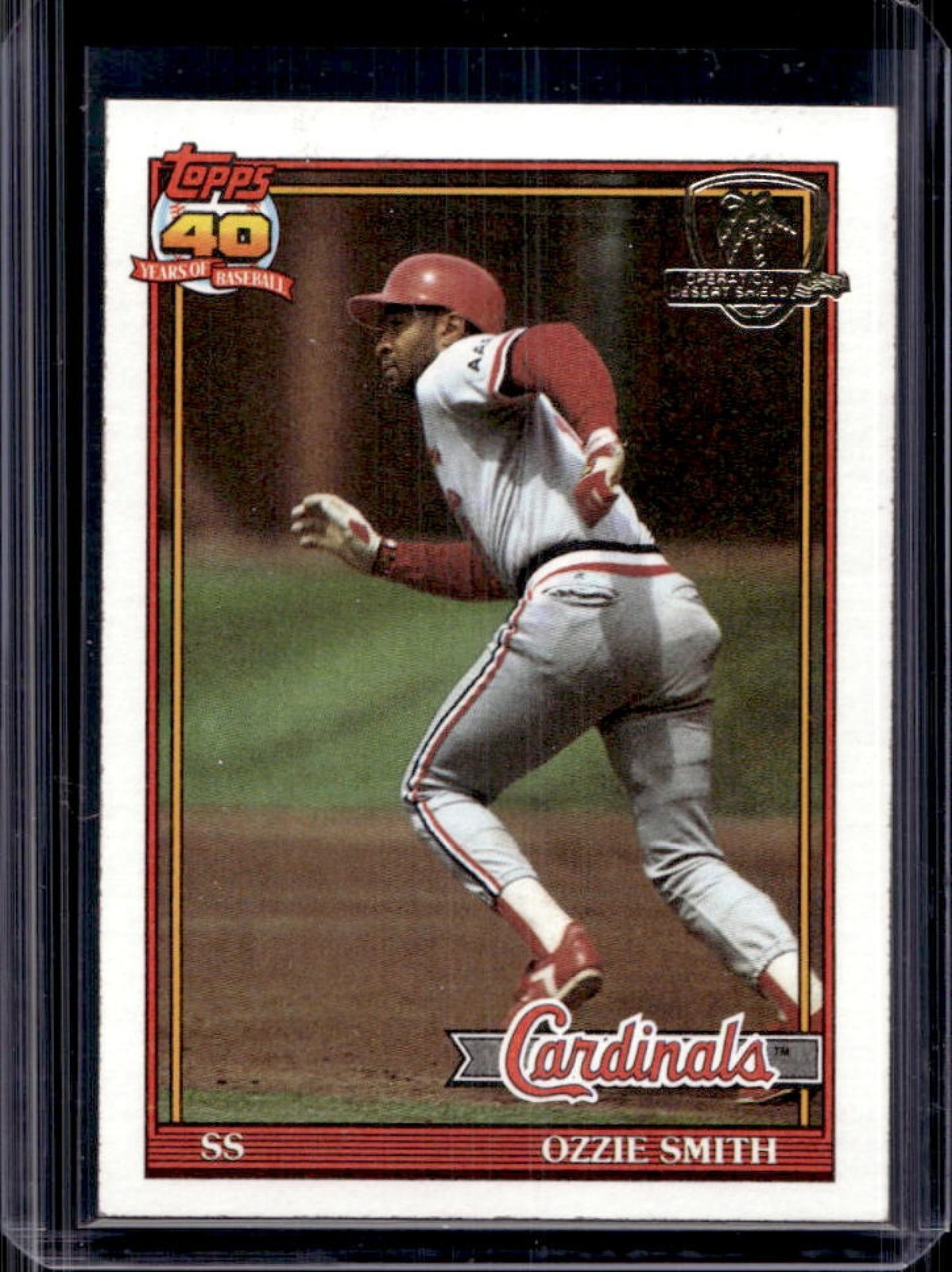 1991 Topps Ozzie Smith Desert Shield #130 Cardinals