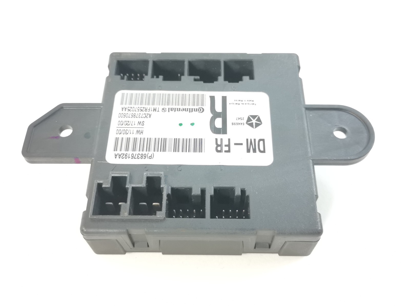 Maserati Levante 2018 Front Right Door control module P/N 68376192AA
