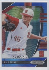 2020 Panini Prizm Draft Picks Blue & Carolina Hyper Nick Swiney #PDP67 7iu