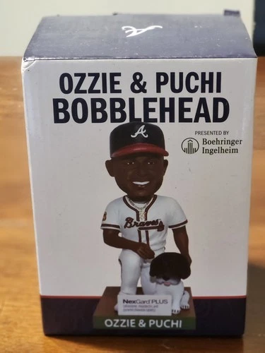 Ozzie and Puchi Bobblehead Atlanta Braves Collectible