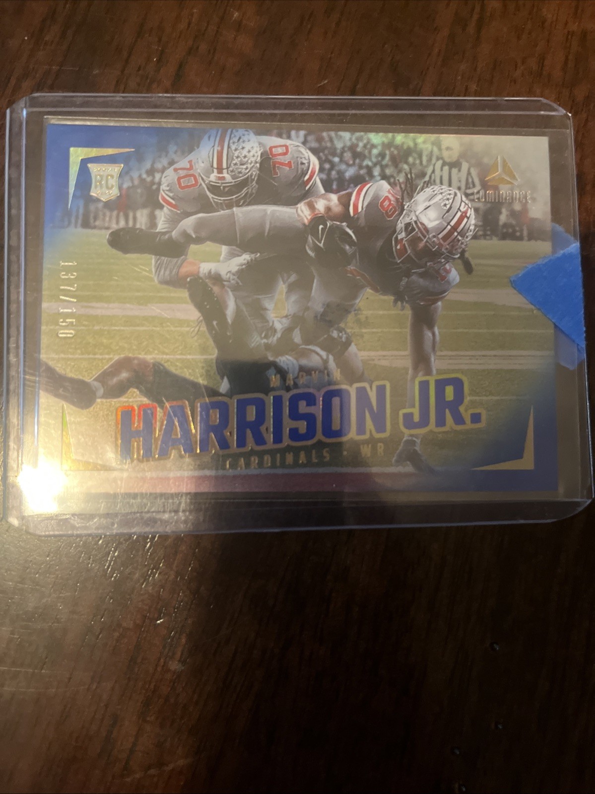 2024 Panini Luminance - Rookies Marvin Harrison Jr. #180 Blue /150 (RC)