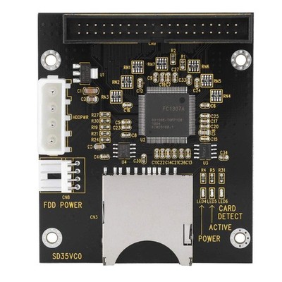 SD Memory Card to 3.5inch 40Pin Male IDE Hard Disk Drive Adapter, Converter