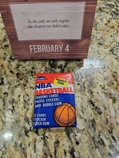 1986 FLEER Basketball wax pack NBA Randomly Picked Clean CORNERS And Color