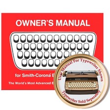 Smith Corona Coronet Automatic 12 Typewriter User Instruction Owner's Manual thumbnail