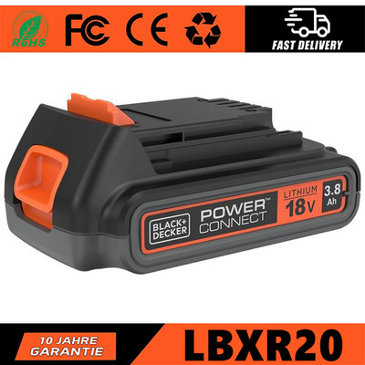 Für BLACK+DECKER Original Akku 18V Lithium BL2018 BL1318 BL4018 BL1518 LBXR20 DE