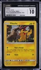 2019 POKEMON #SM234 PIKACHU CGC 10 GEM MINT