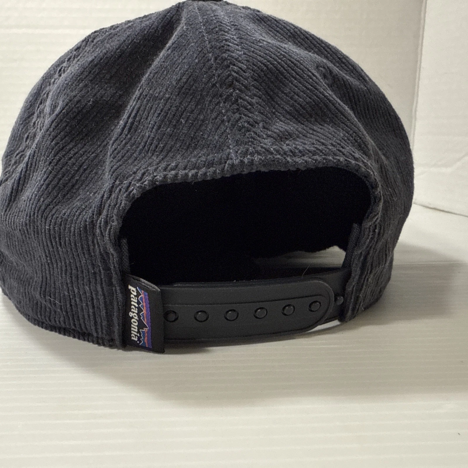 patagonia corduroy smolder adjustable snap back 