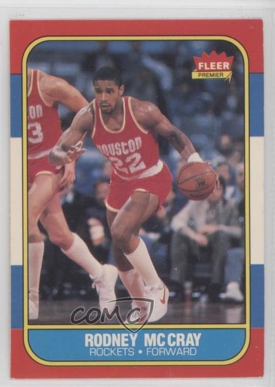 1986-87 Fleer Rodney McCray #71 0p7e